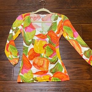 CAbi colorful top. Size S